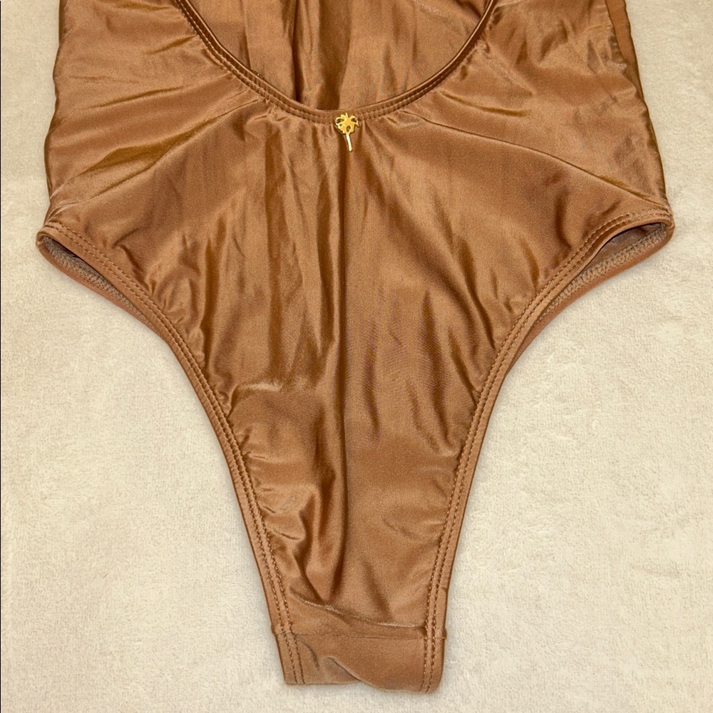 Agua de Coco One-Piece Swimsuit Size S - Picture 7 of 8